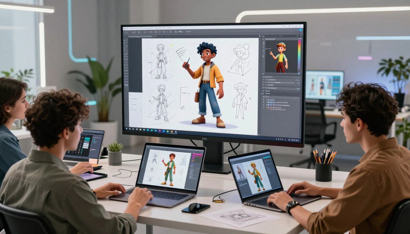 Animación de personajes con IA