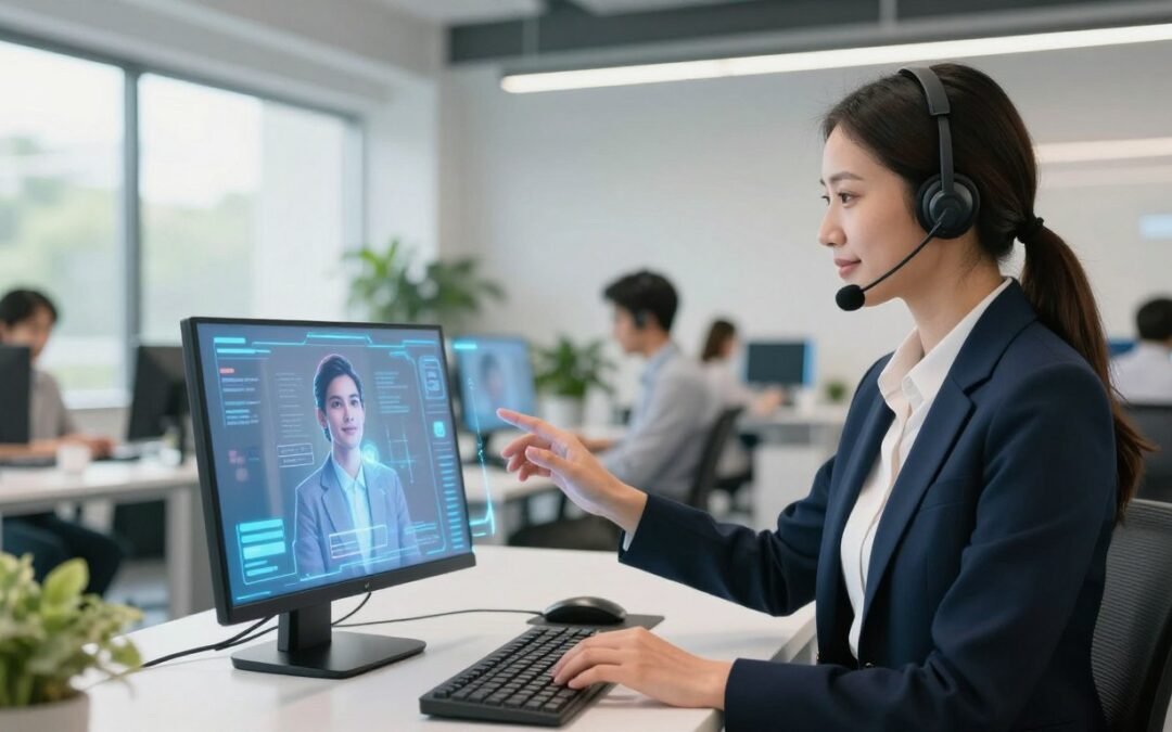 Mejoro la atención al cliente con voz IA