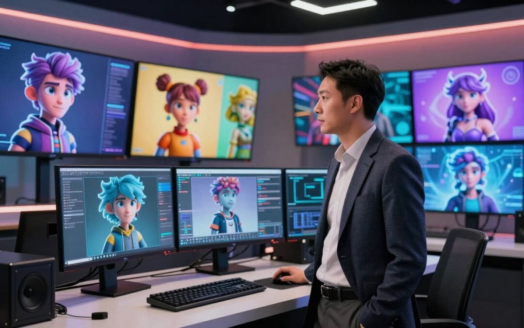 Clonación de personajes con IA: Mi experiencia como Gestora audiovisual