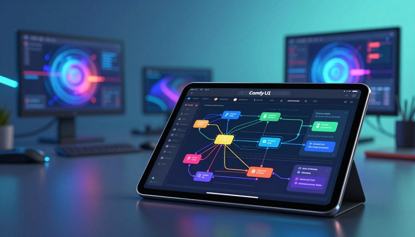 ComfyUI workflow para generación de imágenes
