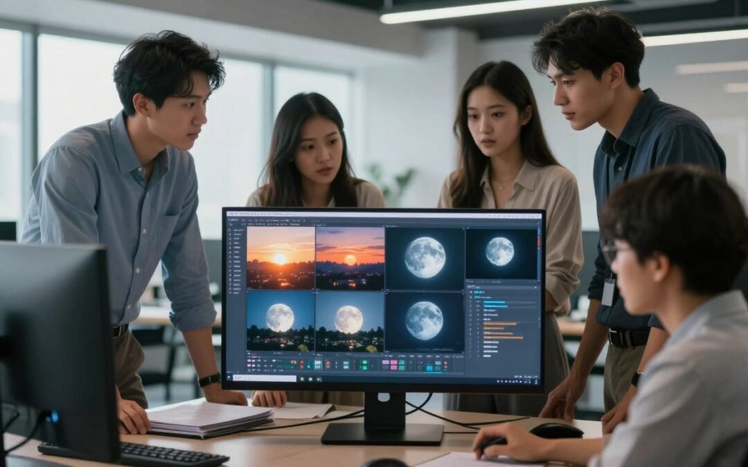 Logro la consistencia de iluminación en imágenes con IA