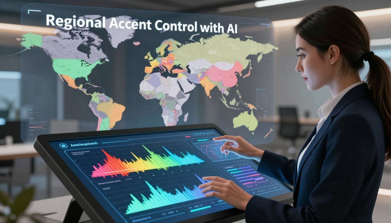 Control de acento regional con IA