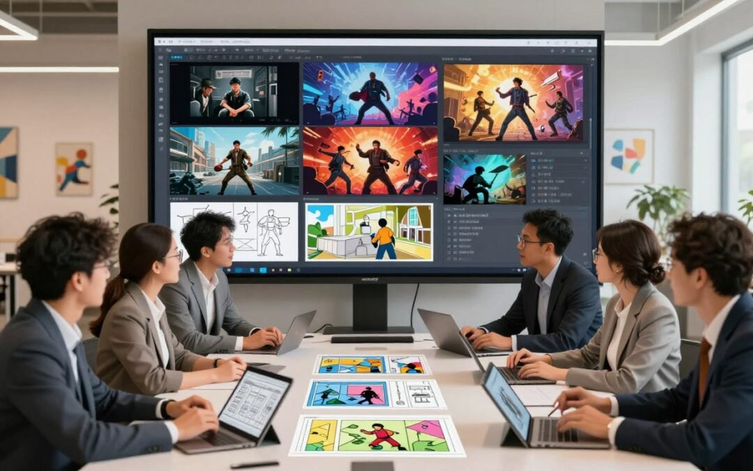 Creación de storyboards con IA: Mis consejos como Gestora audiovisual en Colombia