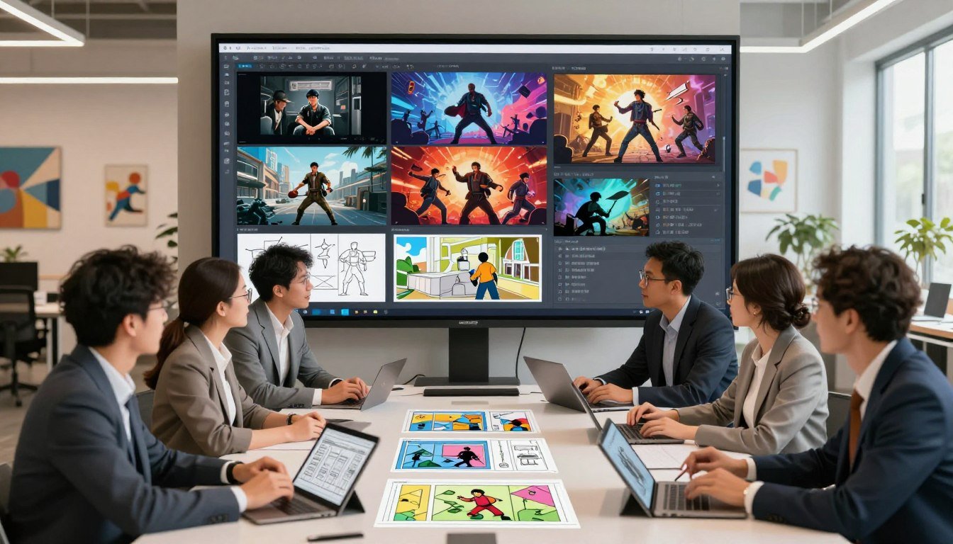 Creación de storyboards con IA