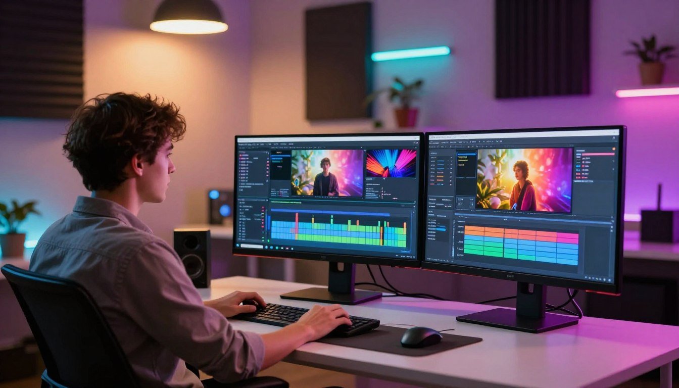 Edición de video con inteligencia artificial