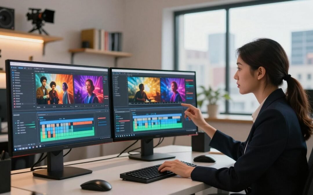 Filtros de IA para video profesional: Mi experiencia como Gestora audiovisual