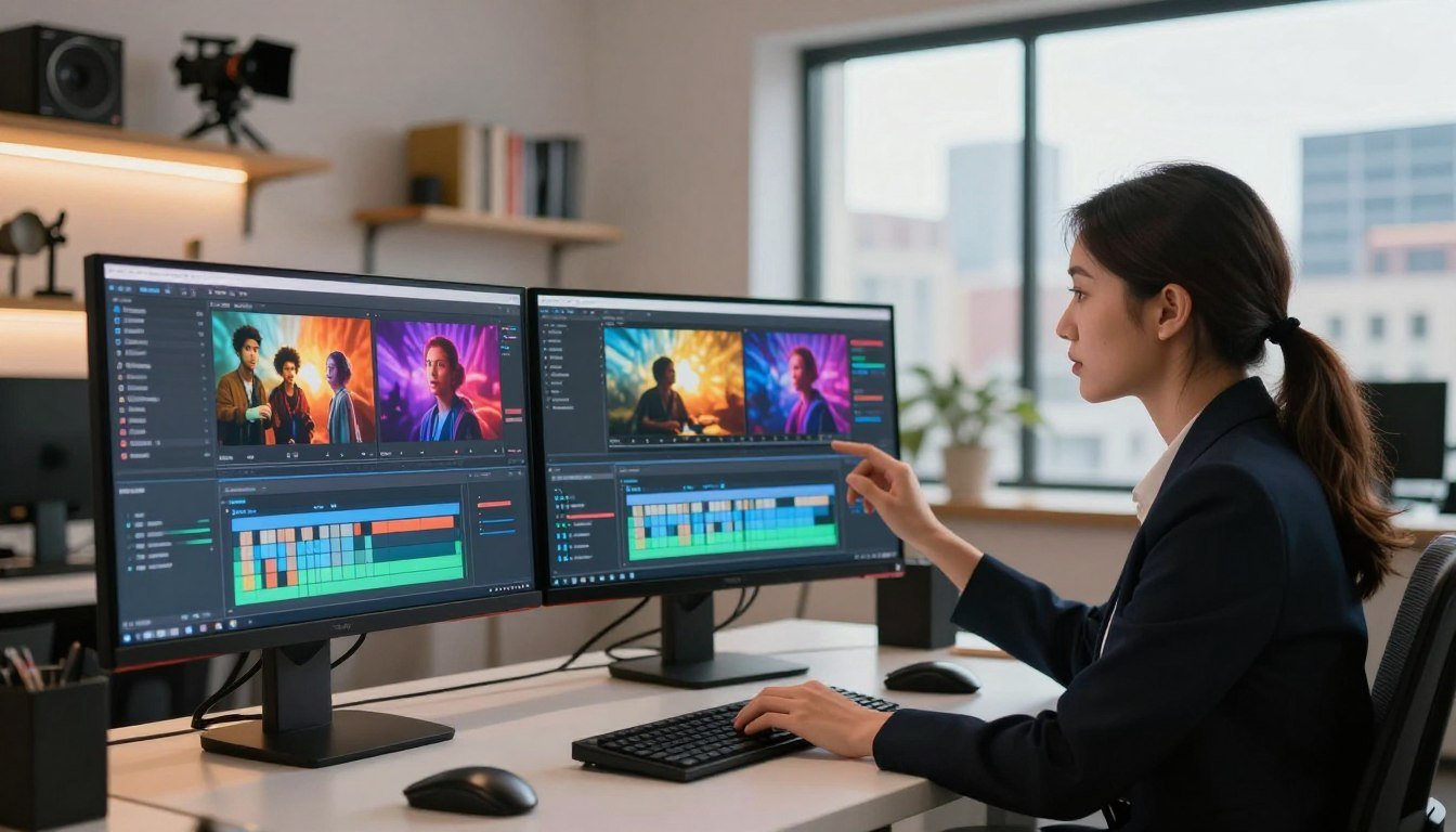 Filtros de IA para video profesional