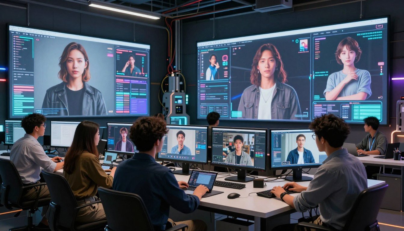 Generación de actores virtuales con IA