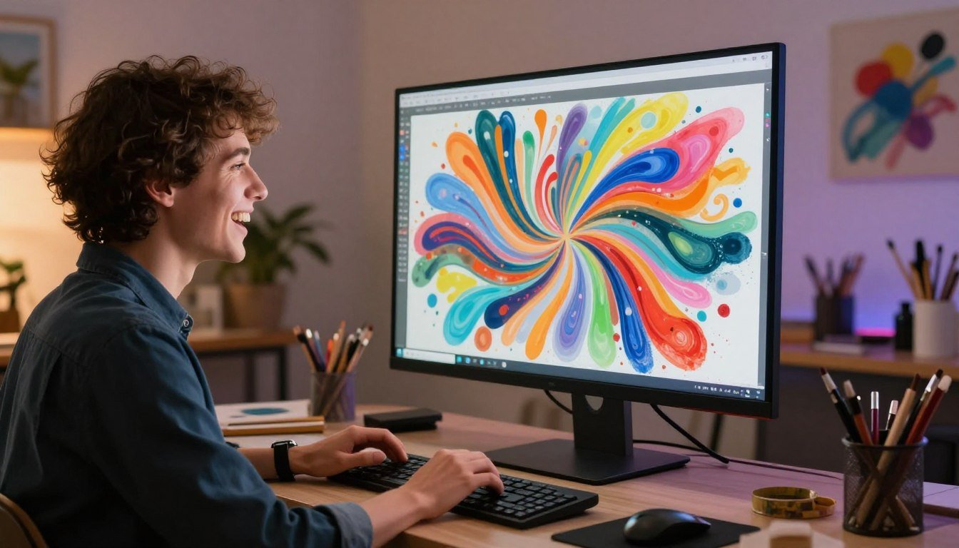 Generación de arte abstracto con IA