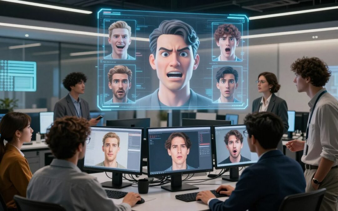 Yo genero expresiones faciales con IA