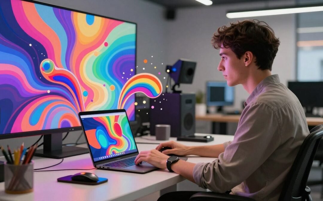 Genero fondos con IA para video: Mi experiencia como estratega creativa