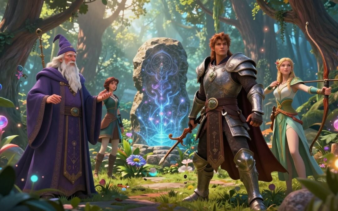 Generación de personajes de fantasía con IA