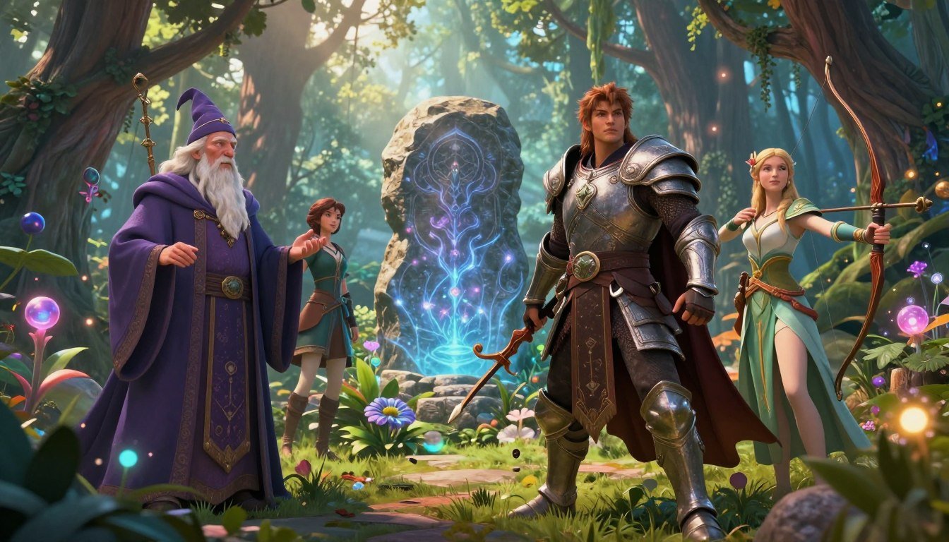Generación de personajes de fantasía con IA