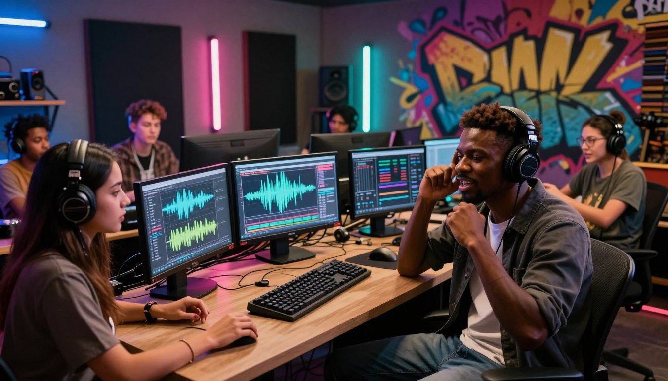 Generación de rap con voz IA
