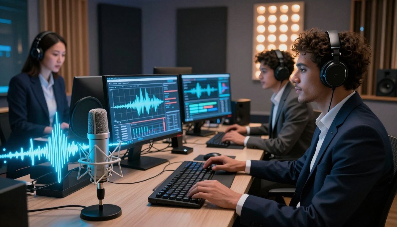 Generación de voz en tiempo real con IA