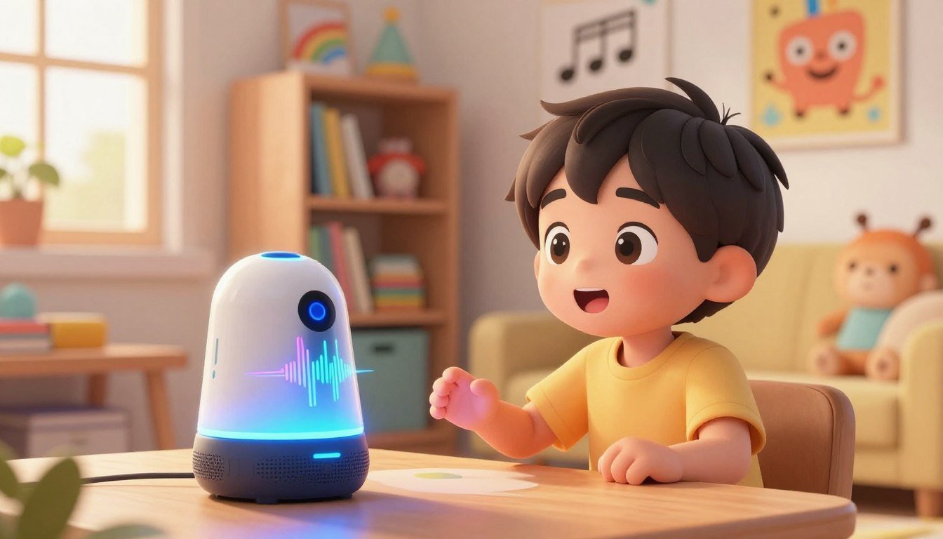 Generación de voz infantil con IA
