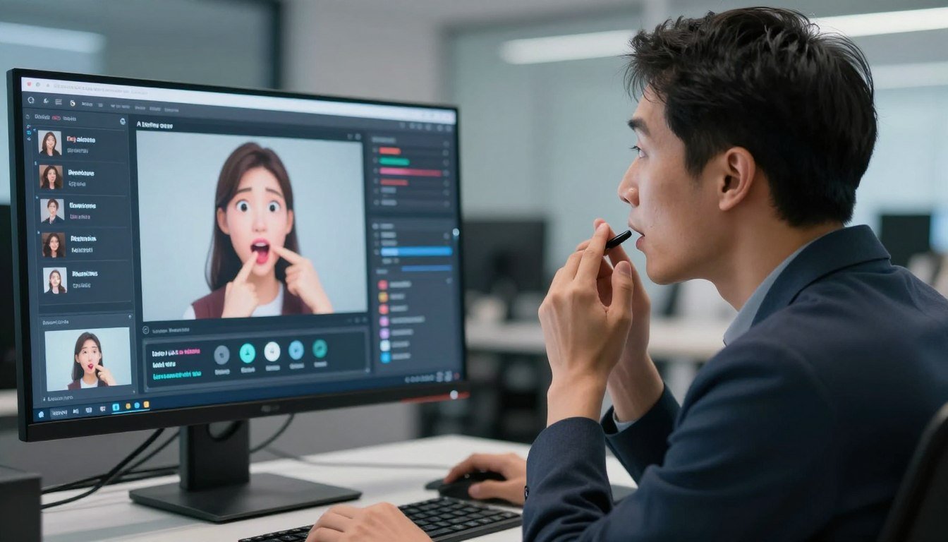 Lip sync multiidioma con inteligencia artificial