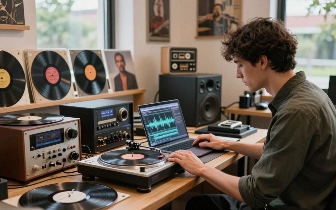 Restauración de audio antiguo con IA