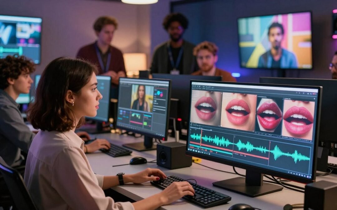 Sincronización de labios en otro idioma con IA: Mi experiencia como gestora audiovisual