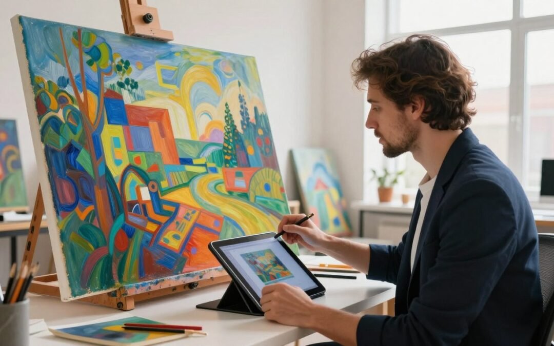 Transfiere tu estilo artístico con IA