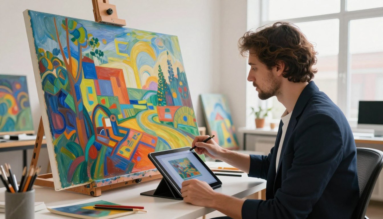 Transferencia de estilo artístico con IA
