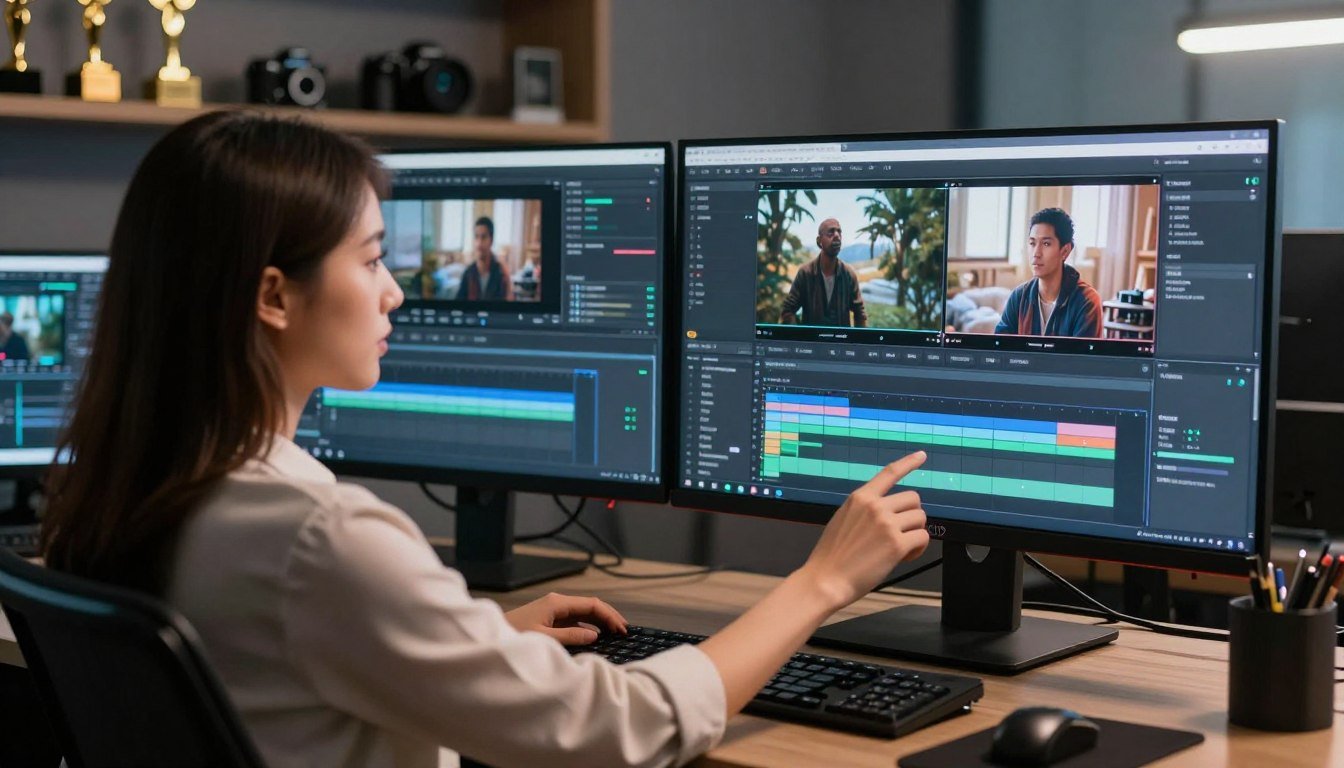 Upscaling de video con IA